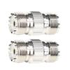 BudgetBundles US 2-4Pc SO239 UHF Female to Female Coupler RF Adapter Barrel Connector forPL259 (2 Pack) view 1
