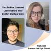 GLASAOTO Blue Light Reading Glasses for Women Men Oversized Square Frame Blocking Readers (Brown, 0) view 2