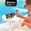 iHome Bluetooth Speaker Boombox with FM Radio and Color Changing Lights, Portable and Rechargeable Wireless Speaker (iBT915B.EXv24) view 3
