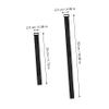DOITOOL 10pcs Cable Management Straps Hook and Loop Cord Ties for Organization Soft Elastic Fastening Cords view 2