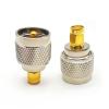 Ahoaepy 2pcs SMA to PL259 UHF Coax Adapter, SO239 Male to SMA Male CB Radio Antenna Connectors Coax Adapter for Ham Radio Antenna, FPV Antennas view 2