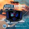 DS18 MRX300D Marine and Powersports Headunit TFT Screen Gorilla Glass, Water Resistant IPX6, 3 Zones, 4 Volts Output, RDS 4X50 Watts with DAB+ for Europe, Bluetooth Radio Receiver Weatherproof view 2
