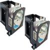2-Pack Projector Lamp for Panasonic PT-D7500 PT-D7500E PT-D7500U Assembly with Genuine Original 300W OEM Bulb - 1 Year Warranty view 1