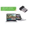 CHICHIYANG Portable 5 Meters Mini ANT+ USB Stick Adapter for Garmin/for Zwift/for Wahoo/for Bkool view 3