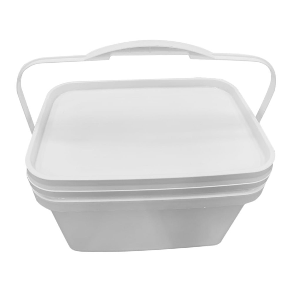 VILLFUL Pp Material Paint Bucket with Handle 10l Paint Container for Outdoor Use