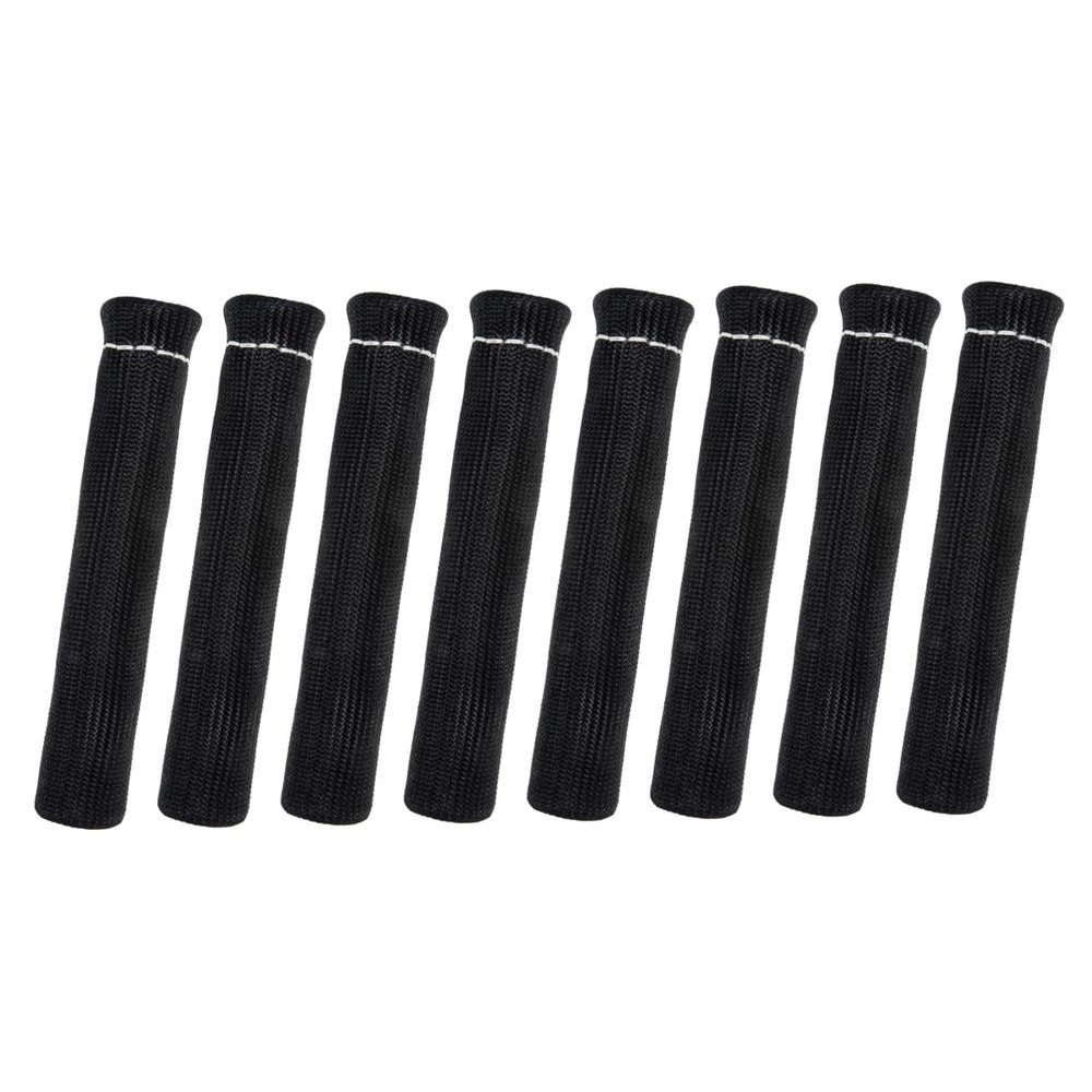 PartyKindom 8pcs Spark Plug Boot Heat Shield Tube Wire Protector Fiberglass Insulation for Exhaust