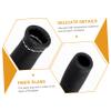 PartyKindom 8pcs Spark Plug Boot Heat Shield Tube Wire Protector Fiberglass Insulation for Exhaust view 2