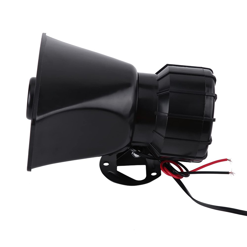 Car Loudspeaker, 7 Sounds Car Audio Speaker Universal Auto Loudspeaker Horn Siren