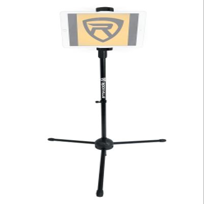 Rockville iStand 20 Tablet/Smart Phone Tripod Stand-Fits iPhone iPad Galaxy+More