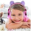 DOITOOL 2pcs Boys and Girls Headphones Plush Volume Limiting for Hearing Adjustable Wired Headset for Boy Girl for School Travel and Gaming view 4