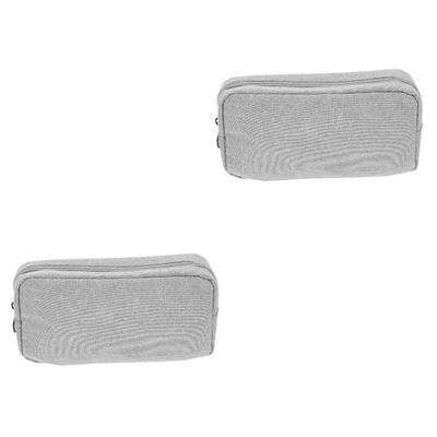 DOITOOL 2pcs Travel Electronic Organizer Bag Oxford Cloth Digital Cable Pouch for Tech Accessories Portable Storage Case for Cords Chargers and Earbuds for Travel and Everyday Use