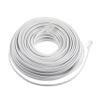 Veemoon Landline Phone Extension Cord Foot Extension Cable Flat Plug Drop Cord Foot Telephone Accessories view 1