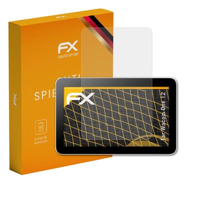 atFoliX Screen Protector compatible with Wacom One 12 Screen Protection Film, anti-reflective and shock-absorbing FX Protector Film (2X)