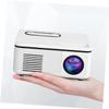 Veemoon Mini Portable Led Projector for Outdoor Movie Home Cinema Compact Usb Compatible Stunning Sound for Family and Boys and Girls Enjoyment view 3