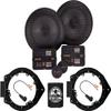 KICKER Speakers 6.5 inch for Chevrolet Spark 2016-2020 Upgrade Kit - Pair of KS Series with Adapters and Harness, Component 6 1/2 Car Audio Front or Rear Door Speaker for Chevy KSS650, 51KSS6504 view 1