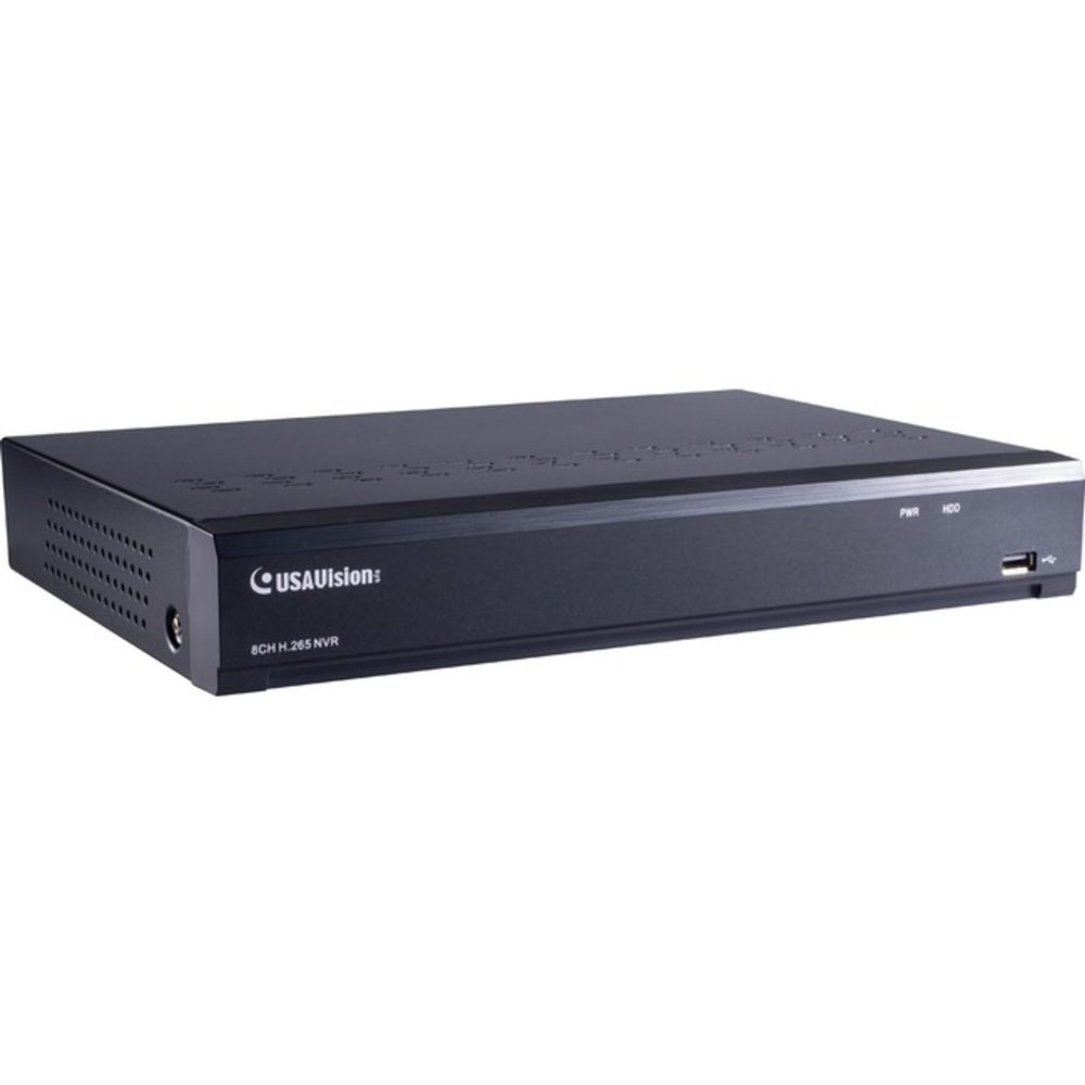 GeoVision - UA-SNVRL810-P - GeoVision 8 Channel H.265 / H.264 4K PoE 1-Bay Standalone NVR - Network Video Recorder -