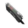 DF-G3-PI-2M, Dual Display Fiber Amplifier; R: Depends on Fiber, 10-30Vdc, Out: 1 PNP and 4-20 mA Analog; 2m 5-Conductor PVC Cable, 87606 view 1