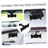 ULTECHNOVO 1 Set Vehicle Driving Recorder Rear View Mirror Bracket Dash Backup Camera Mount Rear View Mirror Holder Mirror Stand Rear View Mirror Back Plate Rearview Mirror Abs Universal view 3