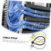 Homoyoyo 20pcs Silicone Cable Organizer Ties Cute Cord Management for Electronics Reusable Data Cables Holder for Use Mix of Styles view 2
