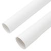vidaXL Cable Trunking Management System - Cord Hider Raceway Wire Cover - Office/Home Organizer, PVC, White, Cuttable, Paintable, 10x 3.3ft Sections view 4