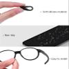 Bowyer 4 Pieces Replacement Nose Pads Compatible with Oakley Coinflip OO4144/Hex Jector OX8032/Metalink OX8153/Activate OX8173 Sunglass view 3