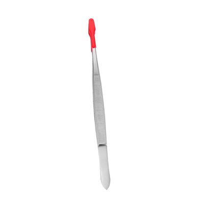 WHAMVOX Stainless Steel Stamp Tweezer for Collectors Static Nipper Non- Handle for Stamps and Delicate Crafts