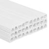 vidaXL Cable Trunking Management - PVC Cord Hider Raceway, Cuttable and Paintable Wire Cover for Organized Home/Office view 3