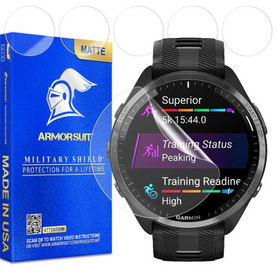 ArmorSuit 6 Pack for Garmin Forerunner 965 (47mm) Anti-Glare Screen Protector MilitaryShield Matte Film - Made in USA