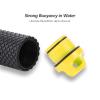 Anti Slip Floating Bobber Stick Hand Grip Monopod, Perfect for, Xiaomi Yi Cameras for Underwater Photography and Videography (Yellow) view 2