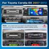 Car Radio Stereo for Toyota Corolla EX Screen 2007-2012[2G+64G] Android Wireless Carplay Android Auto 9 Touch Screen Bluetooth Car Audio,GPS,WiFi,FM/RDS,SWC+AHD Backup Camera for Corolla Radio view 2