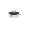 CAMVATE 1/4"-20 Female to 3/8"-16 Male+ Camera Quick Release Base Plate + Microphone Table Mount with 5/8"-27 Thread view 3