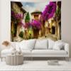 chnywork 5x3ft French Town Backdrop European Town Street Romantic Village Alley Blooming Flowers Background for European Travel Theme Wedding Party Decor Adult Lovers Portrait Photo Studio Props view 4