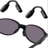 Bowyer 2 Pieces Replacement Nose Pads Compatible with Oakley Coinflip OO4144/Hex Jector OX8032/Metalink OX8153/Activate OX8173 Sunglass view 1