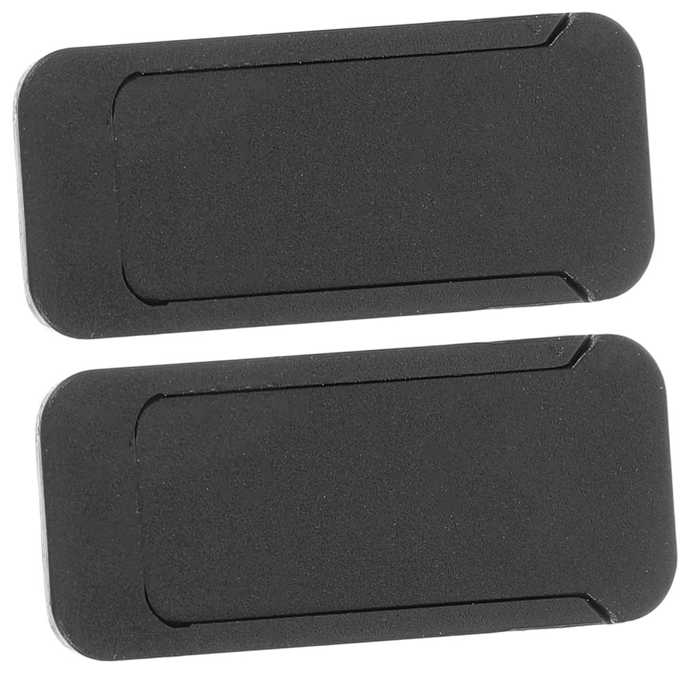 2Pcs Laptop Camera Cover Slide Black Privacy Protector for Webcam Compatible with MacBook Easy to Install and Use