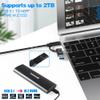 DirectNine Basics for m.2 SATA to USB 3.0 SSD Enclosure External HD Hard Drive Disk Box Storage Case Adapter Support m.2 nvme Drive SSD, 6924022946754 view 2