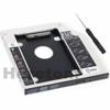 for Universal SATA to SATA 9.5mm Second 2nd HDD SSD Tray for Laptop Notebook DVD-ROM Optical Bay view 2