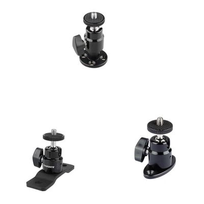 CAMVATE Photo Studio Video Wall Ceiling Mount + 1/4"-20 Ball Head with Bottom Pedestal Mount + 1/4"-20 Mini Ball Head with Ceiling Mount