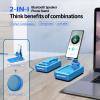 JTEMAN Cell Phone Stand with Portable Bluetooth Speaker, Gifts for Men, Gifts for Women, Kitchen Gadgets for Men,Compatible with iPhone/ipad/Samsung Galaxy view 3