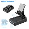 JTEMAN Cell Phone Stand with Portable Bluetooth Speaker, Gifts for Men, Gifts for Women, Kitchen Gadgets for Men,Compatible with iPhone/ipad/Samsung Galaxy view 4