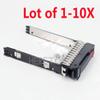 DirectNine Basics for 1-10X 2.5 SAS SATA Hard Drive Tray Sled for DL580 DL380 DL360 Gen5 G5 G6 G7 Gen6 378343-001 500223-001 UD, 6924022951734 view 2