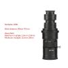 Joebo Microscope Kit 100X 130X 180X 200X 300X 500X Adjustable Continuous Zoom C Mount Lens for USB Industry Video Microscope Camera Microscope Lens Adapters (Color : 200X) view 2
