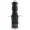 Joebo Microscope Kit 100X 130X 180X 200X 300X 500X Adjustable Continuous Zoom C Mount Lens for USB Industry Video Microscope Camera Microscope Lens Adapters (Color : 200X) view 4
