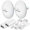 Wireless Bridge NBE-5AC-GEN2 PRE-CONFIGURED Bundle of 2 Ubiquiti NanoBeam 5AC GEN2, 2 Units Kit 100% Configured as Outdoor Point-to-Point Wi-Fi Bridge, Plug and Play, 450+ Mbps Speed, 15+ km Range. view 1