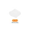 Rebower Anti Dust Cap Cover Silicone Micro Male Port 6x2.3mm/Clear/20Pcs view 3