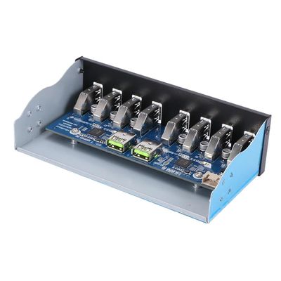 for 19 Pin to 8 Port USB 3.0 Hub 5.25 Inch CD-ROM Drive Bay CD ROM Front Panel for Computer Case