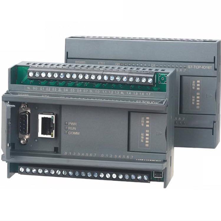 S7-TCP-IO16T Compatible S7-200SMART/300/1200/1500 Expansion Module RS485 to Ethernet Transistorized Model 16 Inputs and Outputs