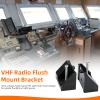 Flush Mount Kit MMB-84, VHF Radios Fixed Mount Flush Mount Brackets Fit for Most Standard Fixed Mount VHF Radios view 2