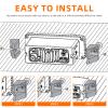 Flush Mount Kit MMB-84, VHF Radios Fixed Mount Flush Mount Brackets Fit for Most Standard Fixed Mount VHF Radios view 4
