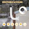 Baaletc Universal Wireless Bridge Bracket Mount, Pole and Wall-Mounted J Mounting for TV Antennas, Point to Point Wireless Bridge, Outdoor Access Point AP 2-Pack view 4