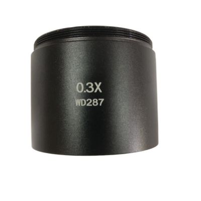 JOEBO Microscope Kit WD287 0.3X Stereo Microscope Auxiliary Lens 1-7/8" (48mm) Mounting Objective Lens Microscope Lens Adapters